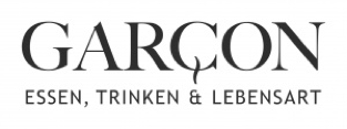 Wiederverwendbare HALM Glasstrohhalme Logo von Garcon Essen Trinken Lebensart