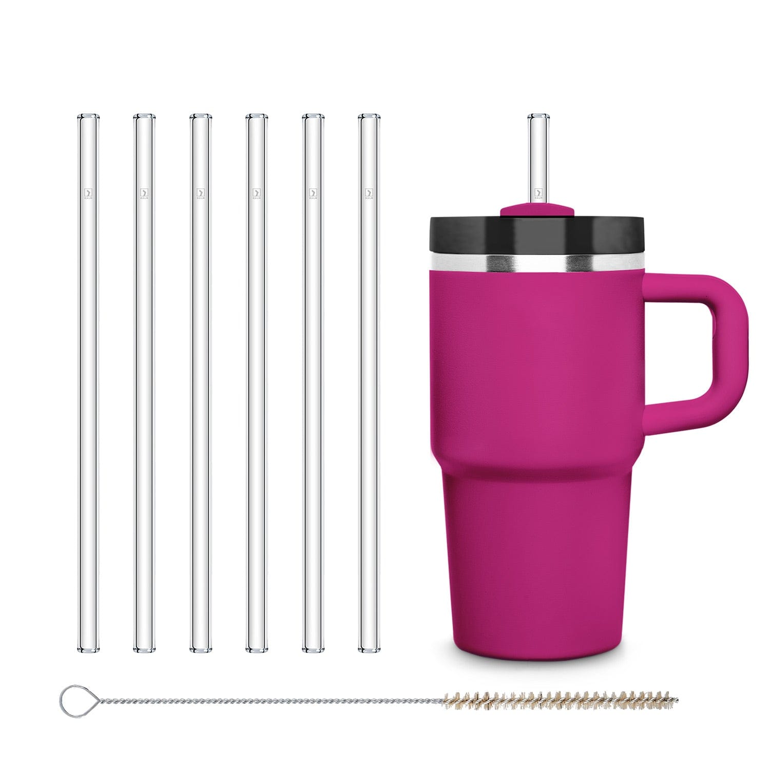6x 21,5 cm Stanley Glasstrohhalme für 0,59 20oz Cup & Quencher