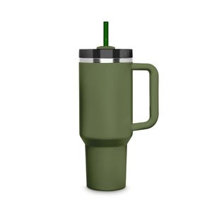 6x 30 cm Grüne Stanley Glasstrohhalme für 40oz Cups & Quencher & Flaschen 3 Grün Farbtöne