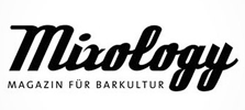 Wiederverwendbare HALM Glasstrohhalme Logo des Mixology Magazins auf nachhaltigen Trinkhalmen aus Glas