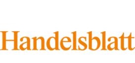 Logo vom Handelsblatt mit dem Text Strohhalm aus Glas als Auszeichnung für wiederverwendbare HALM Glasstrohhalme