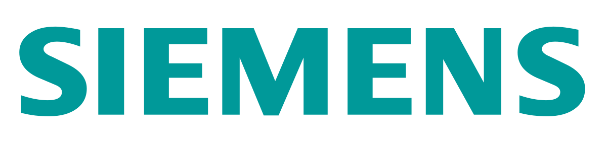 Le logo Siemens comme exemple de pailles en verre HALM gravables individuellement, qui servent d’alternative durable et réutilisable.