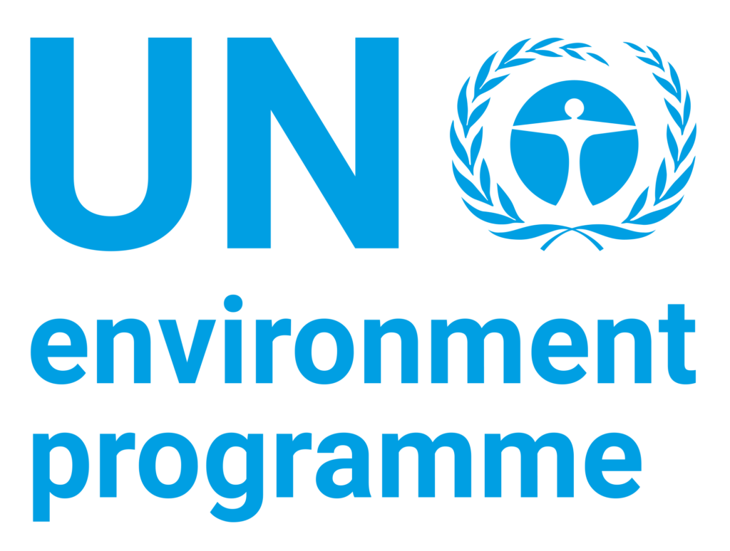 Logo of UN Environment and Trash Hero for sustainable and reusable HALM glass straws.