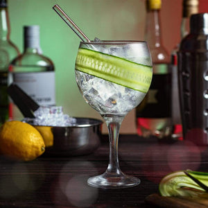 Glasstrohhalme mit Gin spruchen cocktail trinkhalme fur gast parties 20cm mit gravur