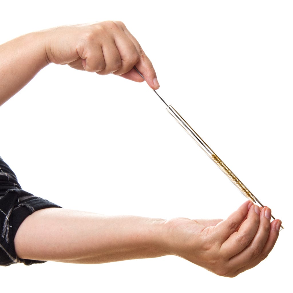 HALM Glasstrohhalme Cocktail Rezepte Glasstrohhalme mit gravierten Maßen für perfektes Mixen - 20er Set