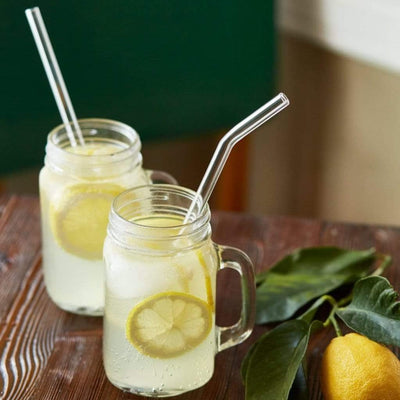 Halm Straws trinkhalme aus glas pure geschmack