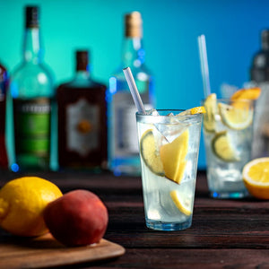 beste nachhaltig strohhalme online bestellen best glass straws optik zitrone gin tonic HALM
