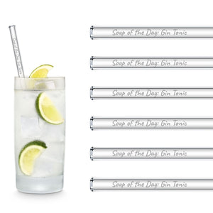 Soup of the Day: Gin Tonic Cocktails with Friends Gift Ideas funny set of 6 pack