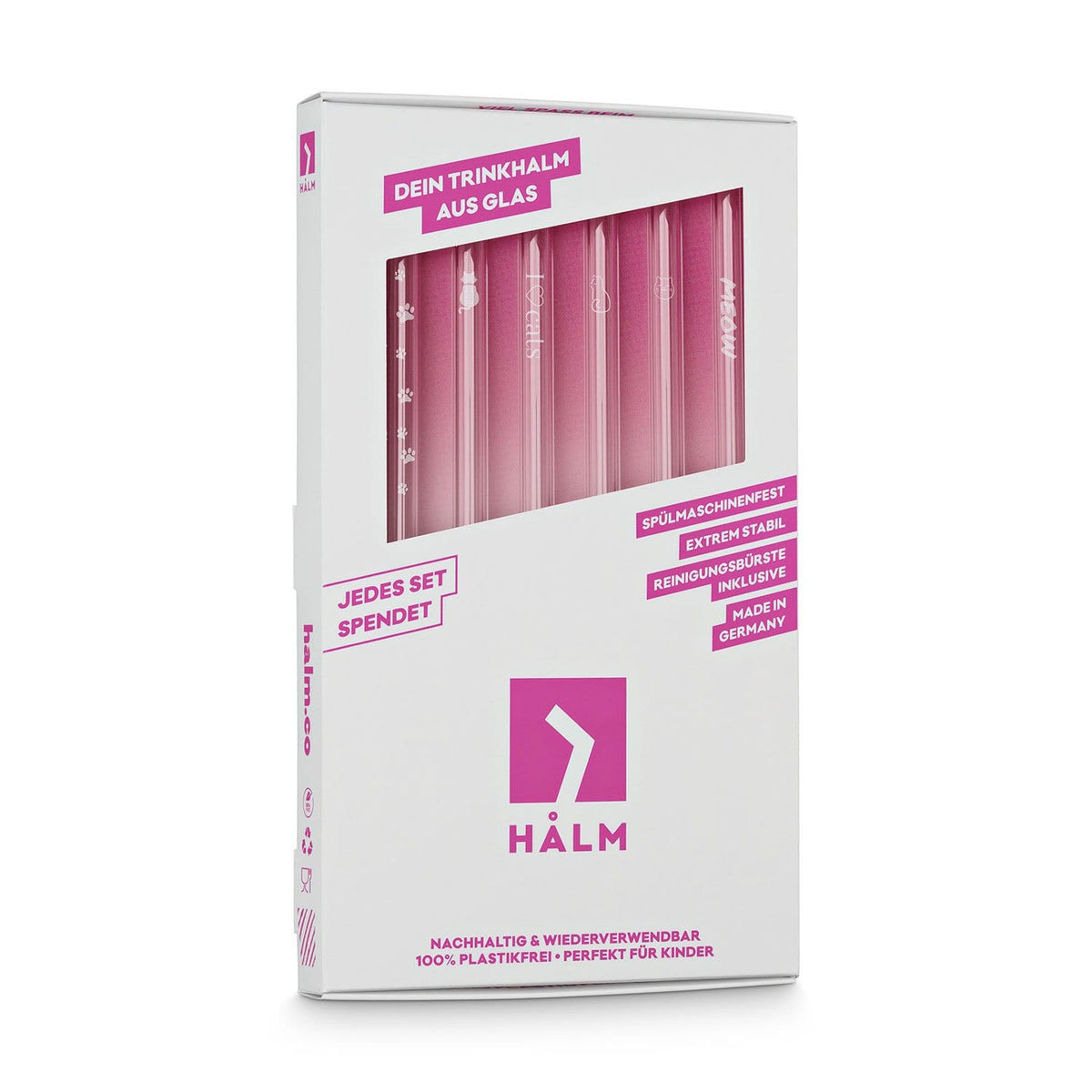 süße katzen motiv glastrinkhalme mit katze gravur lustige kater motiven I love cats quotes meow cat paw prints products online