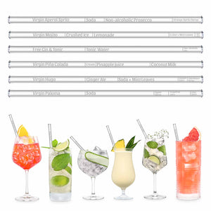 alkoholfreie cocktails mocktails aperol spritz ohne alkohol gin & tonic pina colada Hugo paloma cocktail glass straws